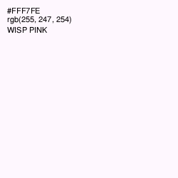 #FFF7FE - Wisp Pink Color Image